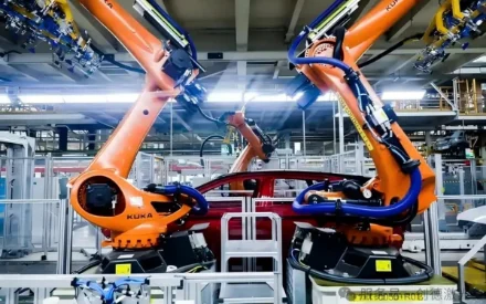 工業自動化滿足精度：點焊在機器人組件